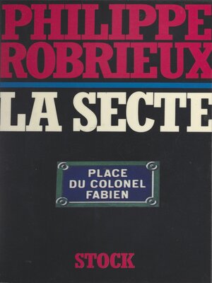 cover image of La secte
